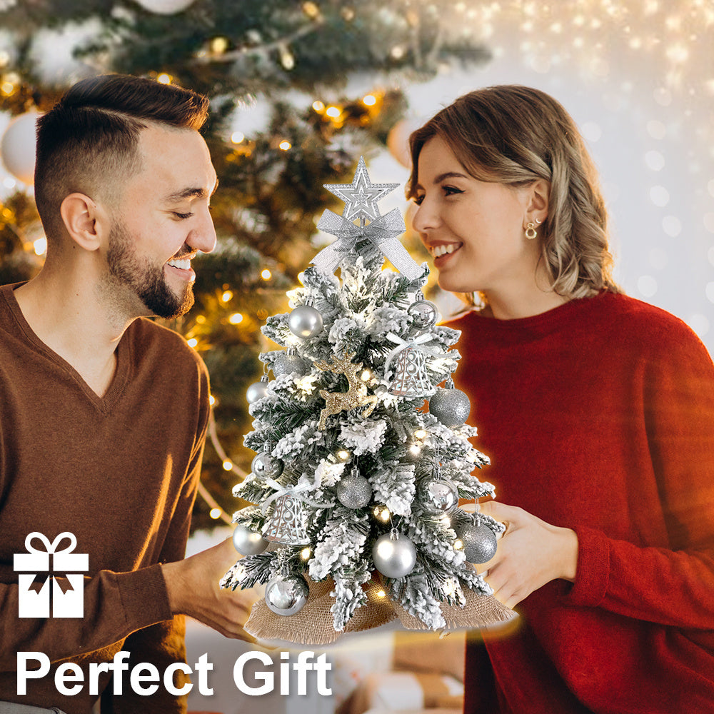 Snowy Mini Christmas Tree