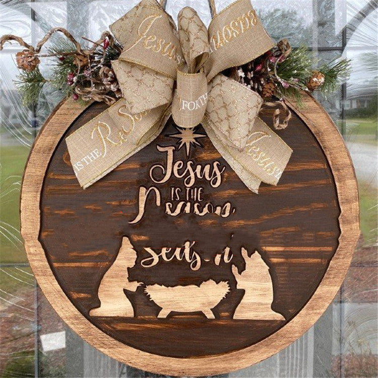 Wooden Wreath