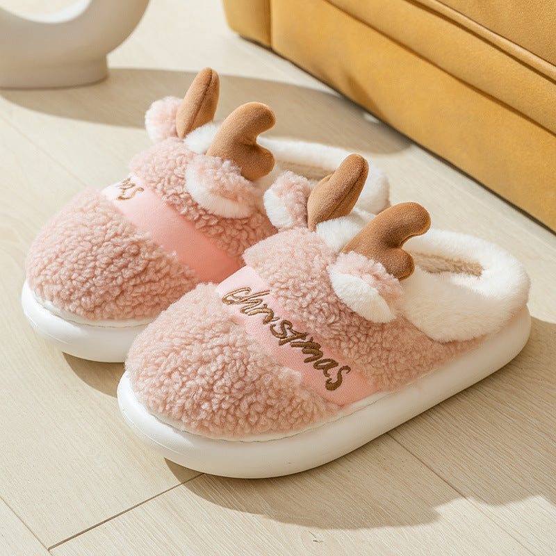 Elk Soft Cozy Bedroom Slipper