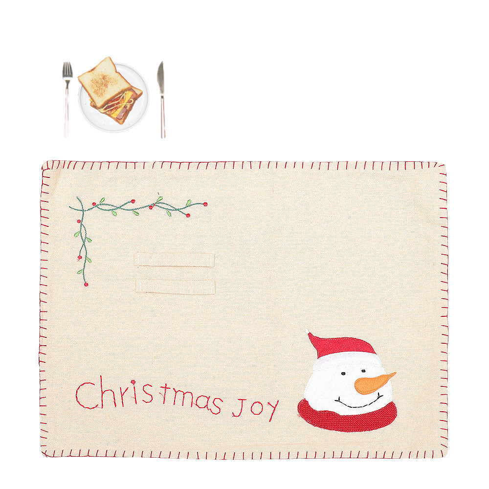 Snowman Tablemat