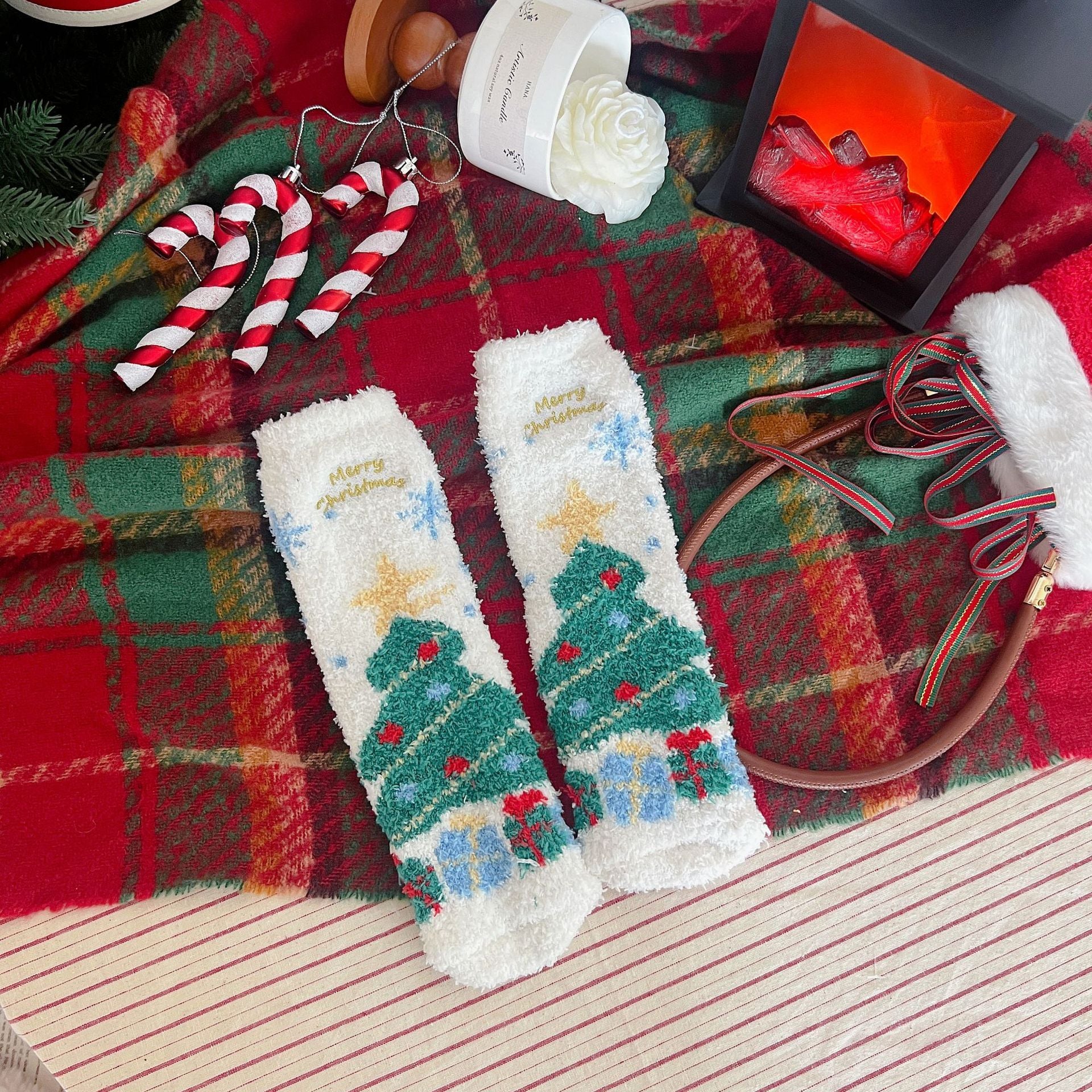 Lint-free  Fleece Thermal Socks