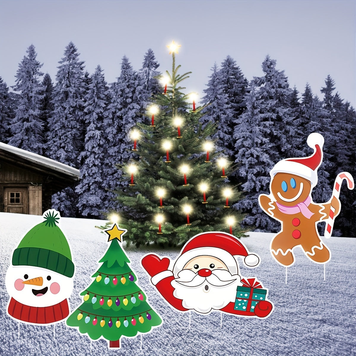 5 Pack Outdoor Yard Signs