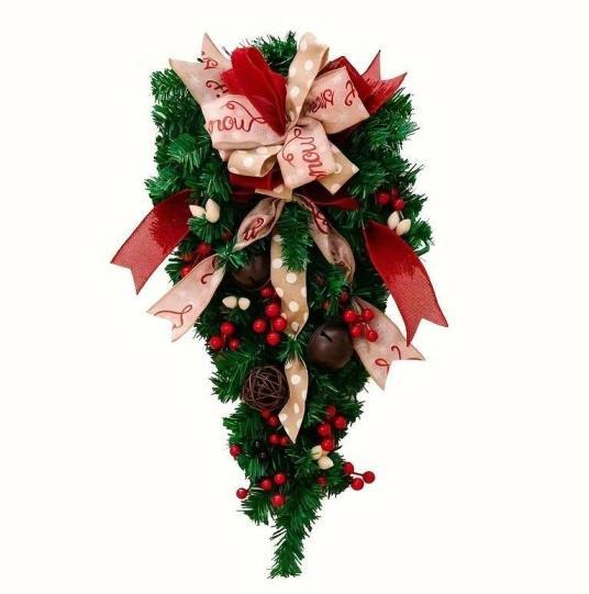 Candy Cane Wreath