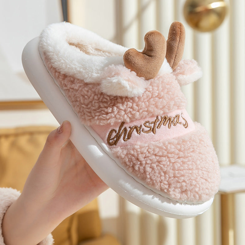 Elk Soft Cozy Bedroom Slipper
