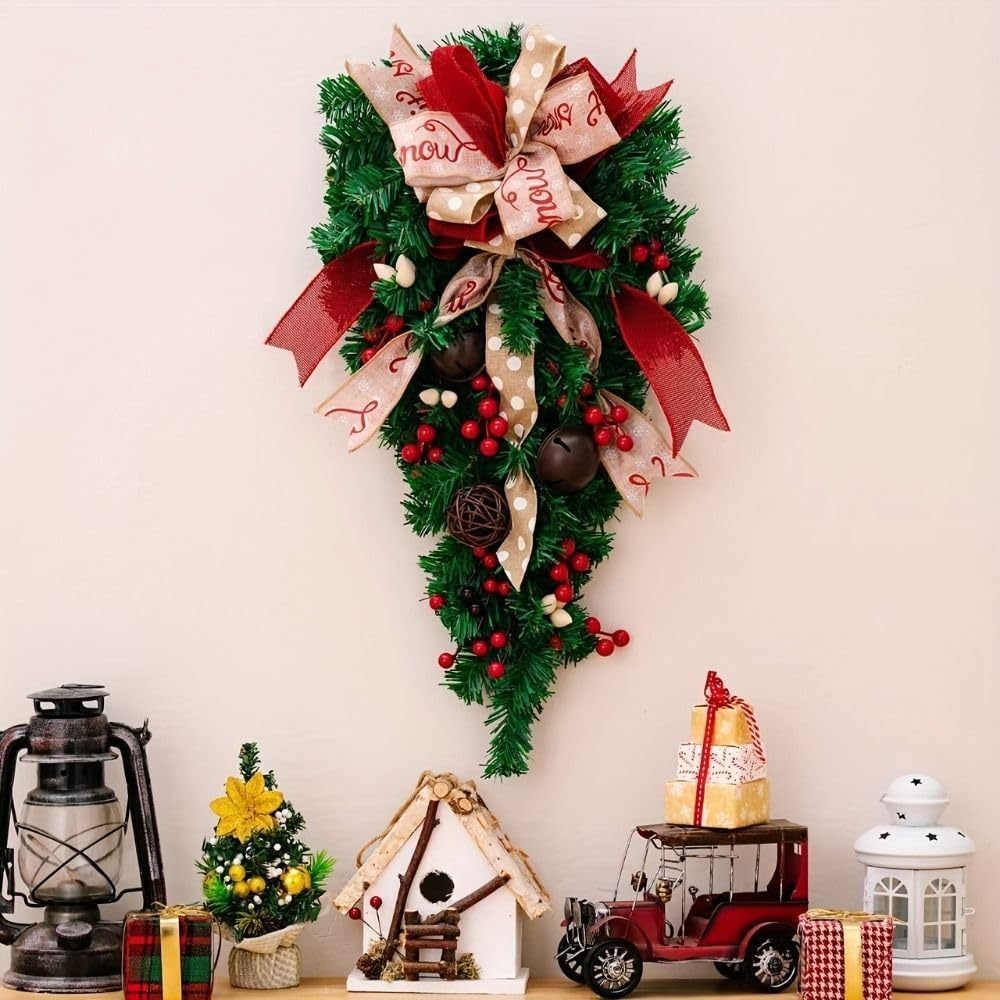 Candy Cane Wreath