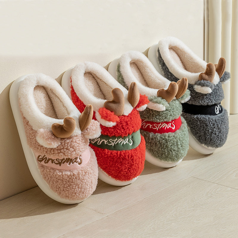 Elk Soft Cozy Bedroom Slipper