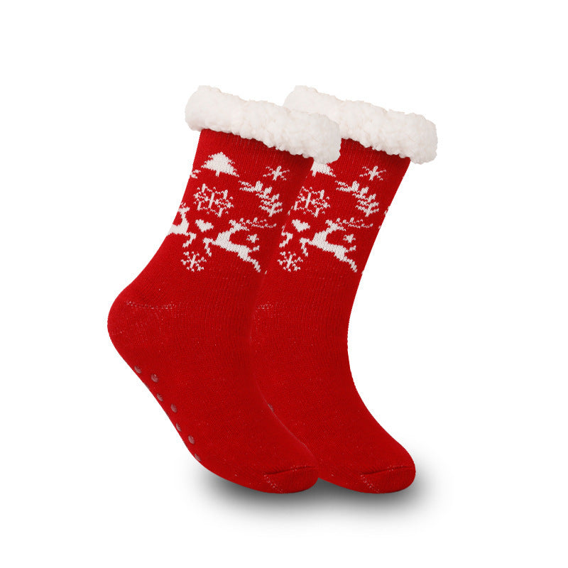 Women's Thickened Fleece-lined Room Socks
