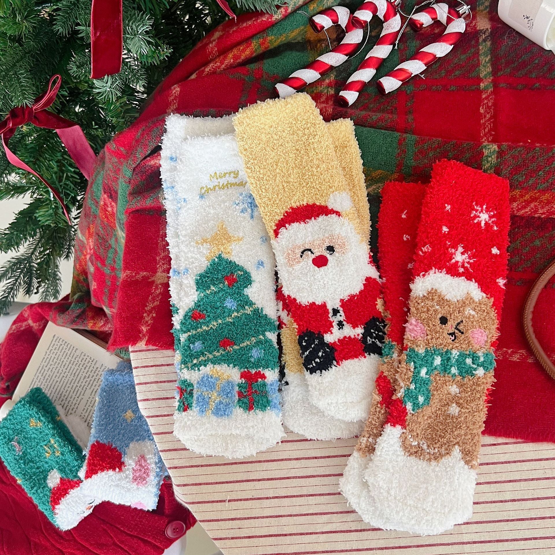 Lint-free  Fleece Thermal Socks